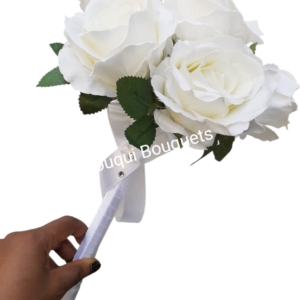 Ivory Artificial Flower Bouquet