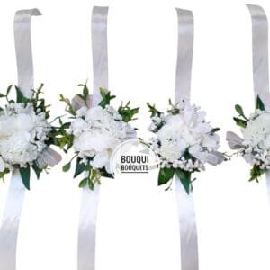 Ivory Wrist Corsage