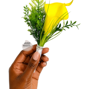 Yellow Boutonniere