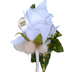 Ivory Boutonniere