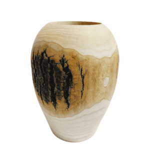 Classic Wooden Vase