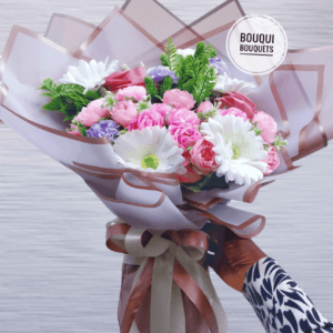 Vibrant Artificial Mix Bouquet