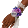 Lilac wrist corsage