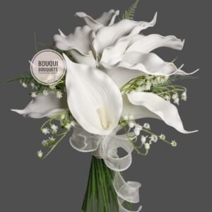 Ivory Artificial Lily Bouquet