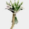 Tulips Ivory Lush Bouquet1
